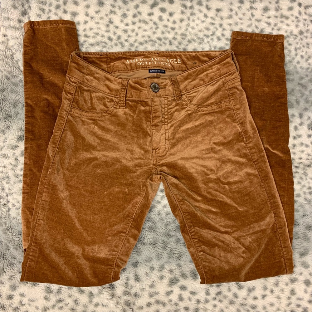 Brown Velvet American Eagle Jeans✨
